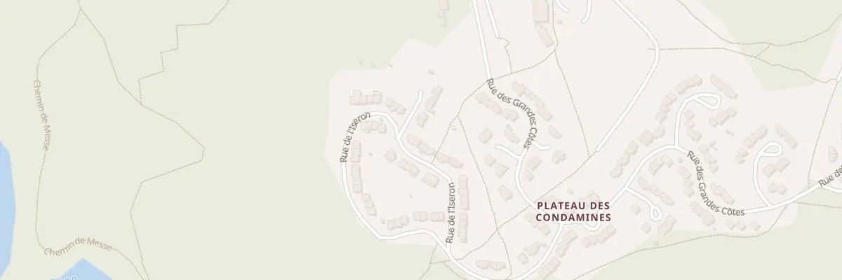 Plan du 54 Rue de l’Iseron à Saint-Étienne