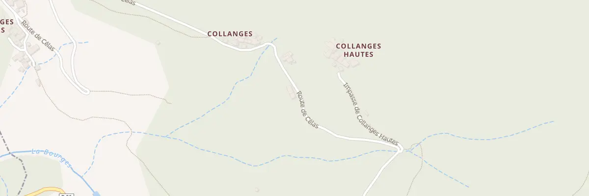 Plan du 2290 Rte de Celas à Saint-Pierre-de-Colombier