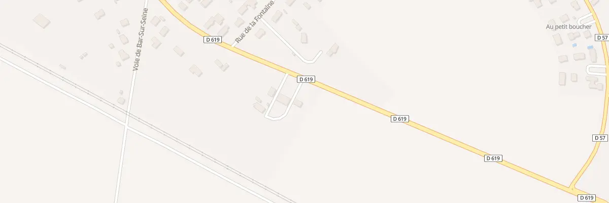 Plan du 84 Av du 28 Août 1944 à Lusigny-sur-Barse