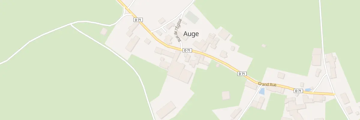Plan du 5025 Le Village à Auge