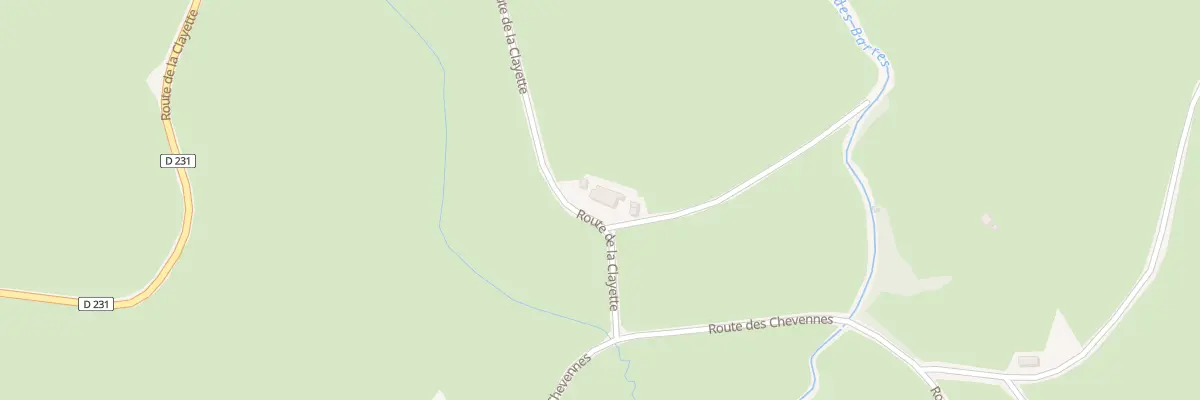 Plan du 6 Rte de la Clayette à Saint-Laurent-en-Brionnais