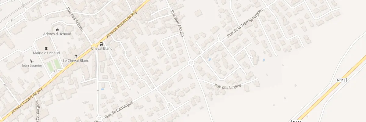 Plan du 1 Rue de Camargue à Uchaud