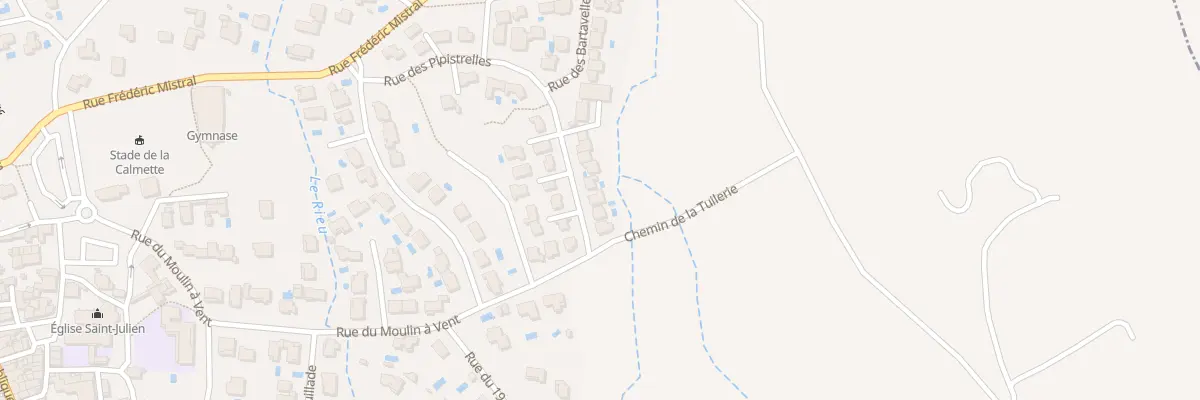 Plan du 27 Rue des Pipistrelles à La Calmette