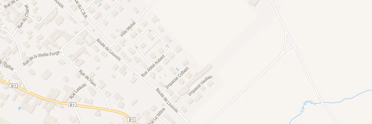 Plan du 3 Imp Colbert à Juvigny