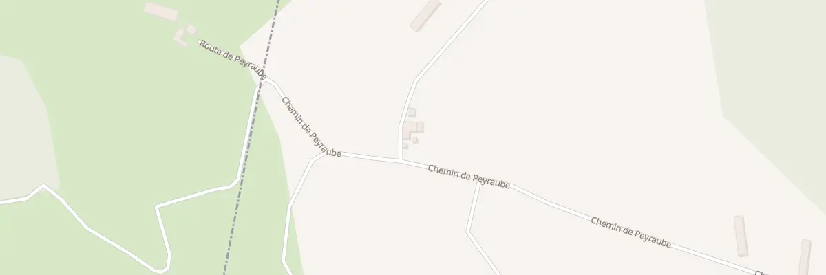 Plan du 1632 Che de Peyraube à Bessas