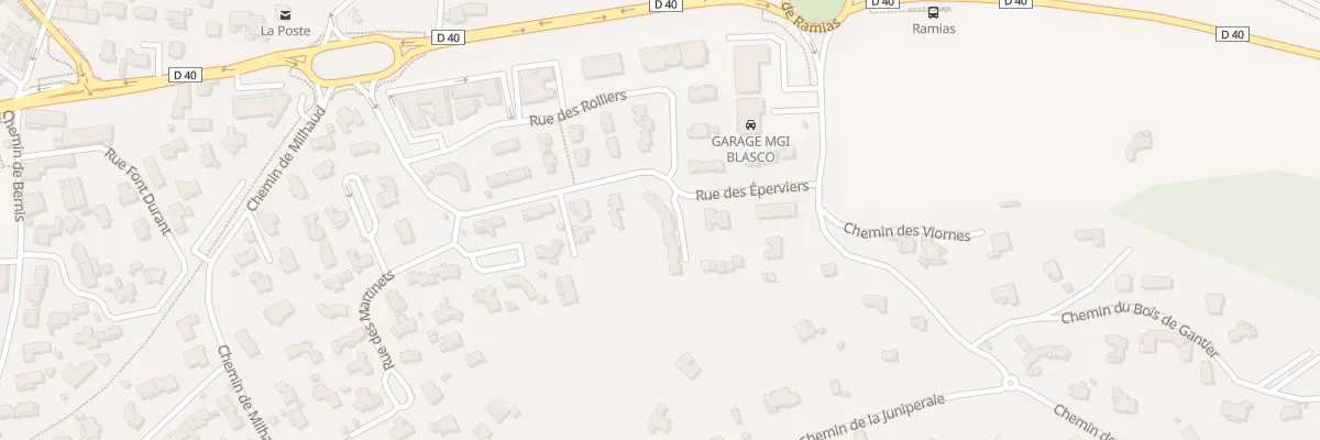 Plan du 8 Rue des Eperviers à Caveirac
