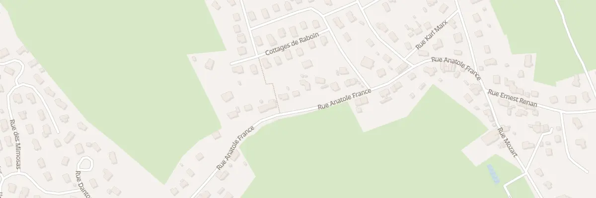 Plan du 57 Rue Anatole France à Unieux