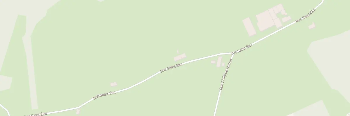Plan du 5061 Rue Saint-Éloi à Brognon