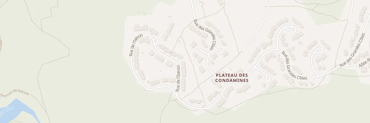 Plan du 38 Rue de l’Iseron à Saint-Étienne