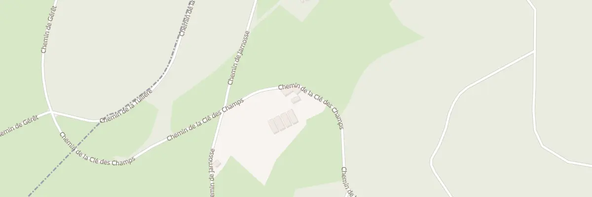 Plan du 1053 Chem de la Clé des Champs à Sevelinges