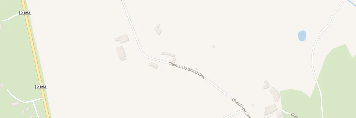 Plan du 645 Che du Grand Clos à Cuzieu