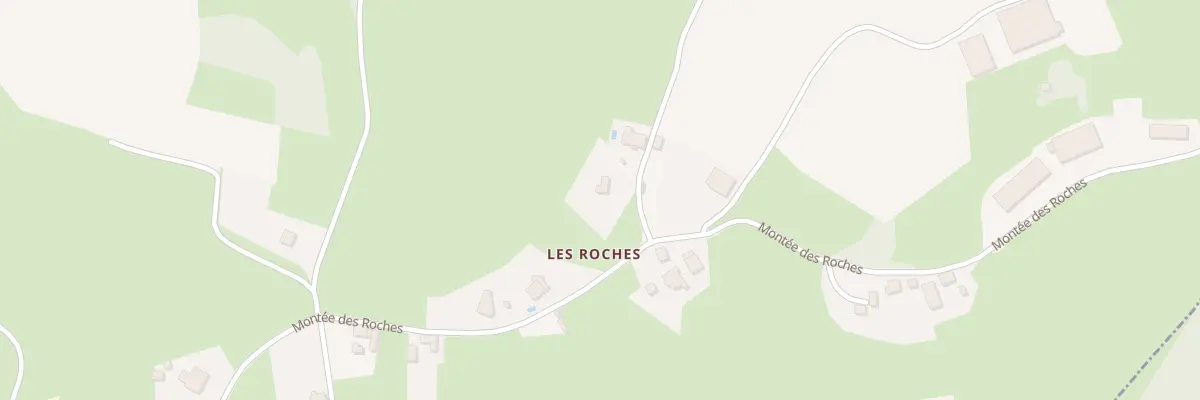 Plan du 1193 Mte des Roches à Mars