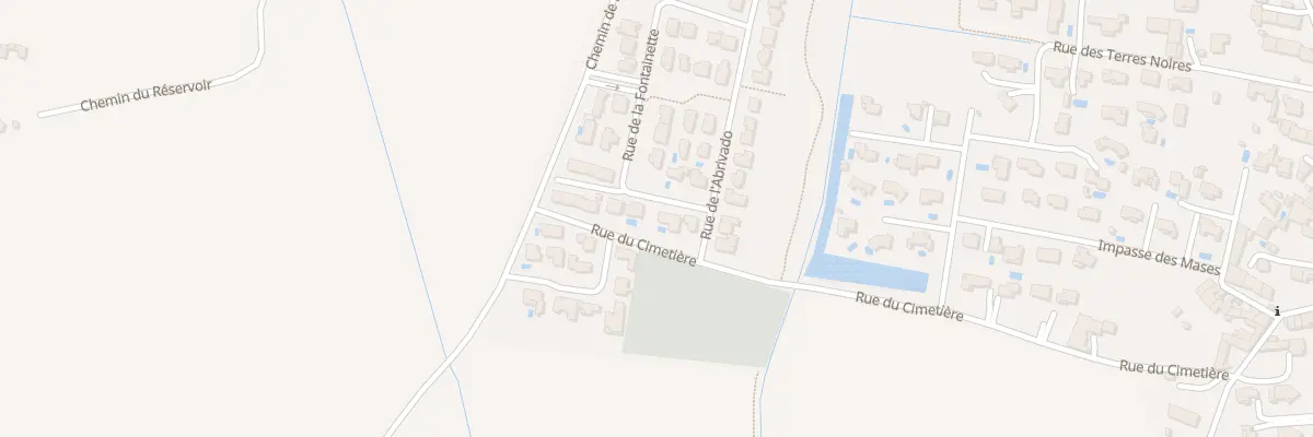 Plan du 254 Rue de la Fontainette à Saint-Chaptes