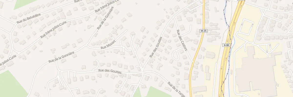 Plan du 30 Rue des Gouttes à Fraisses