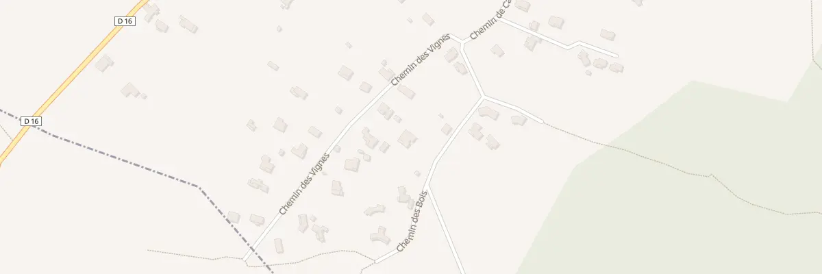 Plan du 166 Che des Bois à Rivières