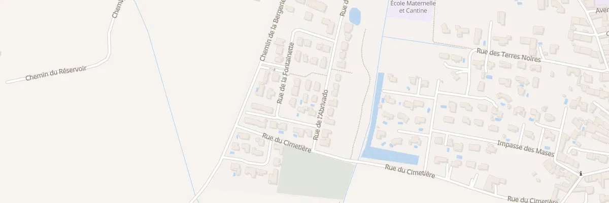 Plan du 234 Rue de l’Abrivado à Saint-Chaptes