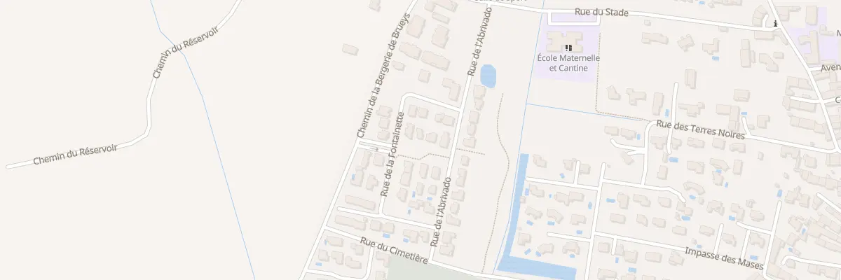 Plan du 35 Rue de la Fontainette à Saint-Chaptes