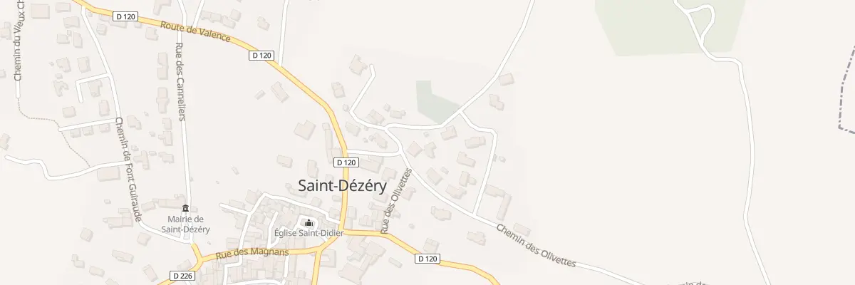 Plan du 5059 Le Village à Saint-Dézéry