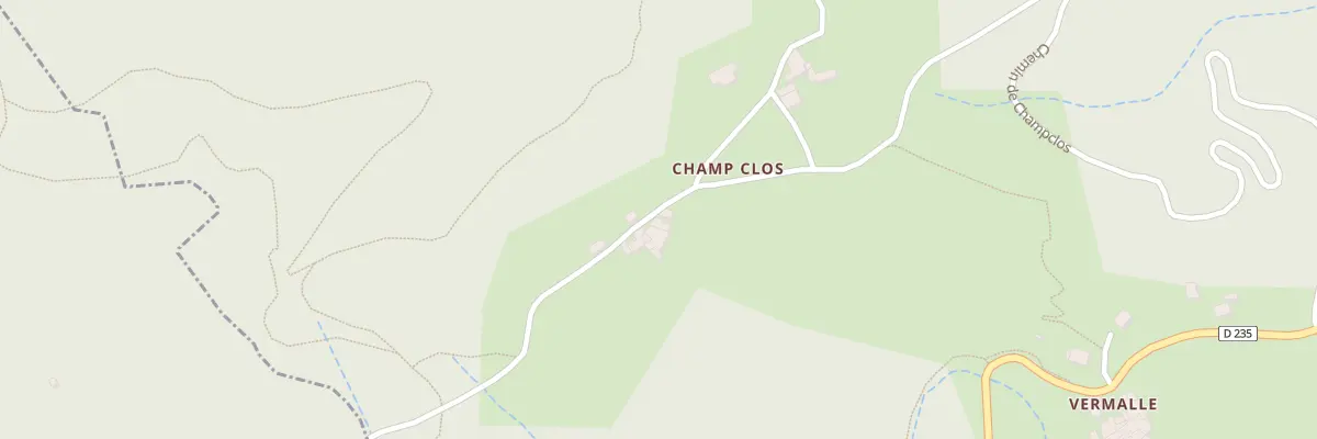 Plan du 5077 Champ Clos à Rocher