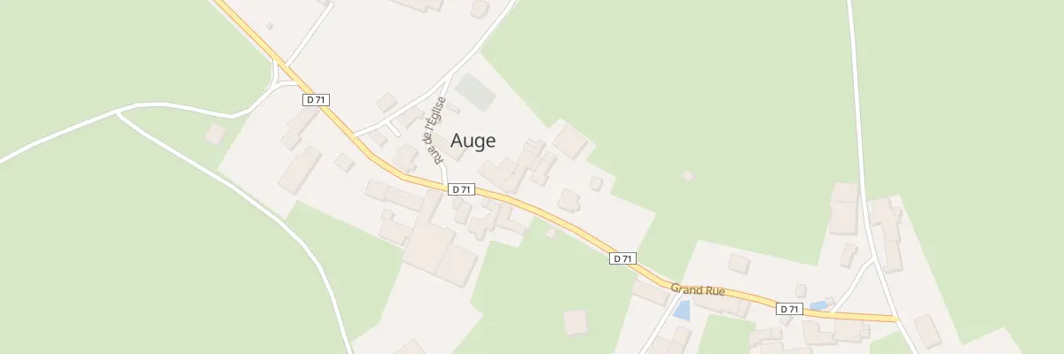 Plan du 13 Gr Grand Rue à Auge