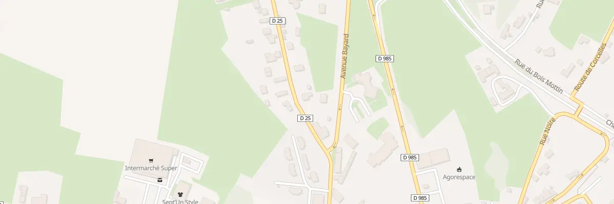 Plan du 4 Rte de Champlecy à Charolles