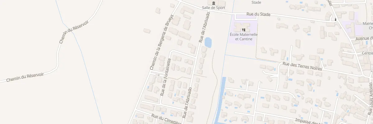 Plan du 19 Rue de la Fontainette à Saint-Chaptes