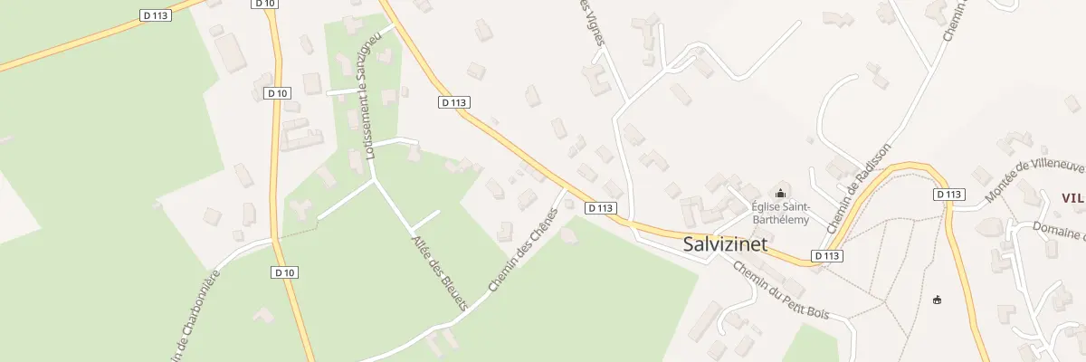 Plan du 5126 Le Vigneronnage à Salvizinet