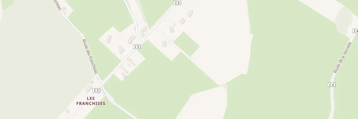 Plan du 2320 Rte de Malessard à Changy