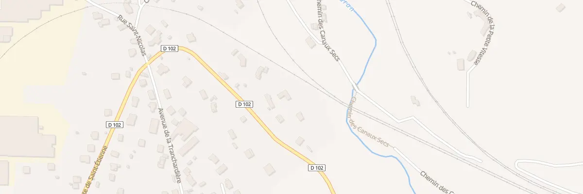 Plan du 171C Rte de Saint-Étienne à Saint-Just-Saint-Rambert