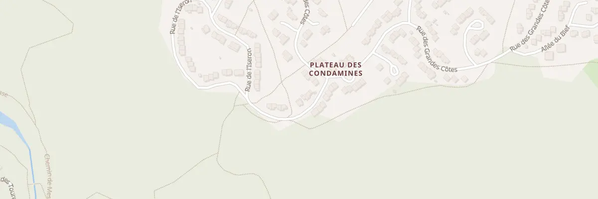 Plan du 8 Rue de l’Iseron à Saint-Étienne