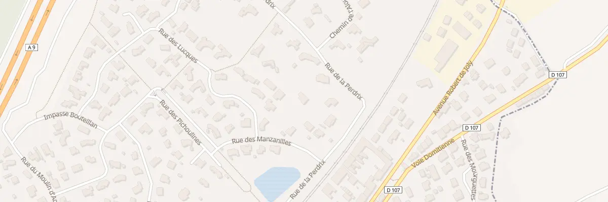 Plan du 9 Rue de la Perdrix à Uchaud