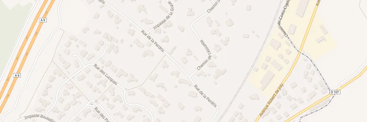 Plan du 6 Rue de la Perdrix à Uchaud