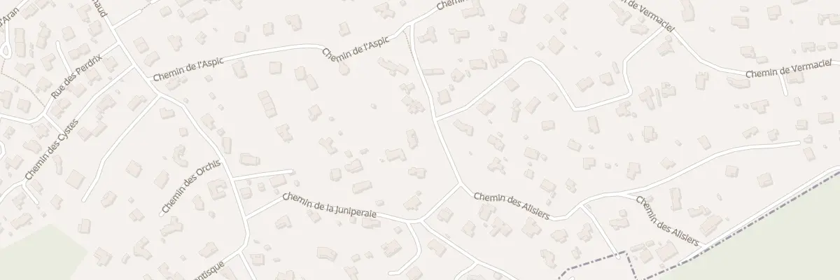 Plan du 450 Che de Juniperaie à Caveirac
