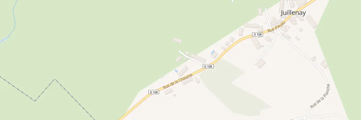 Plan du 1 Che de la Rosse à Juillenay
