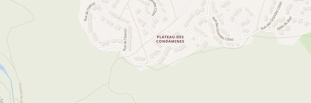 Plan du 4 Rue de l’Iseron à Saint-Étienne