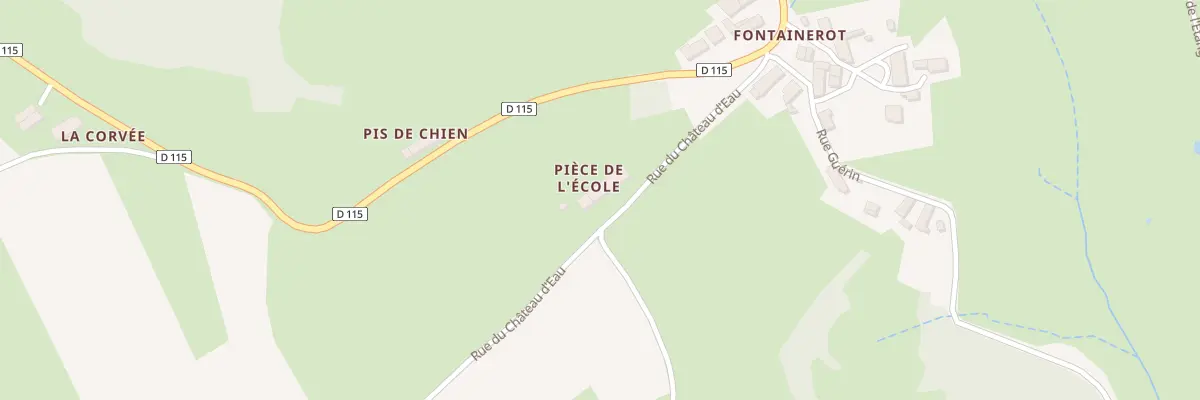 Plan du 5062 Piece de l’Ecole à Savilly