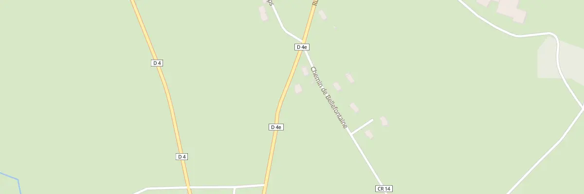 Plan du 4 Che de Bellefontaine à Saint-Germain-lès-Senailly