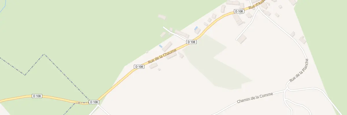 Plan du 1 Rue de la Chaume à Juillenay