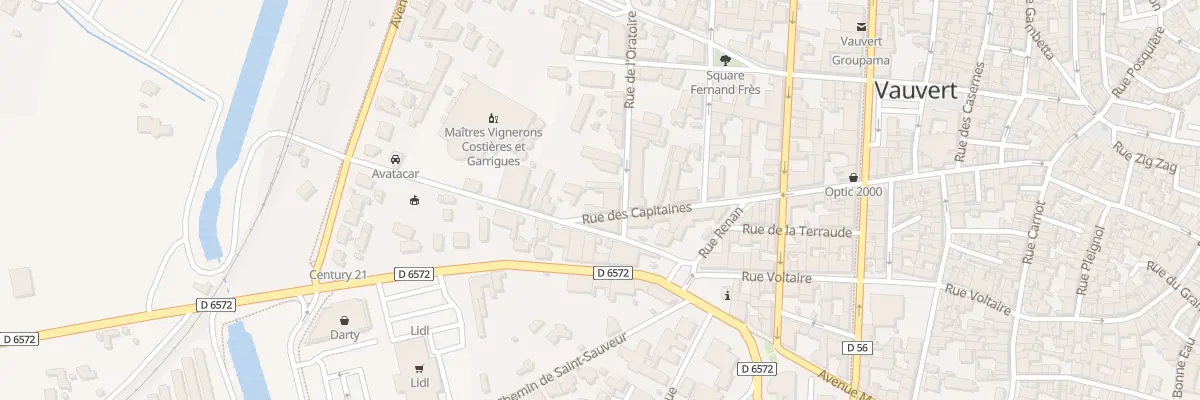 Plan du 31 Rue de l’Oratoire à Vauvert
