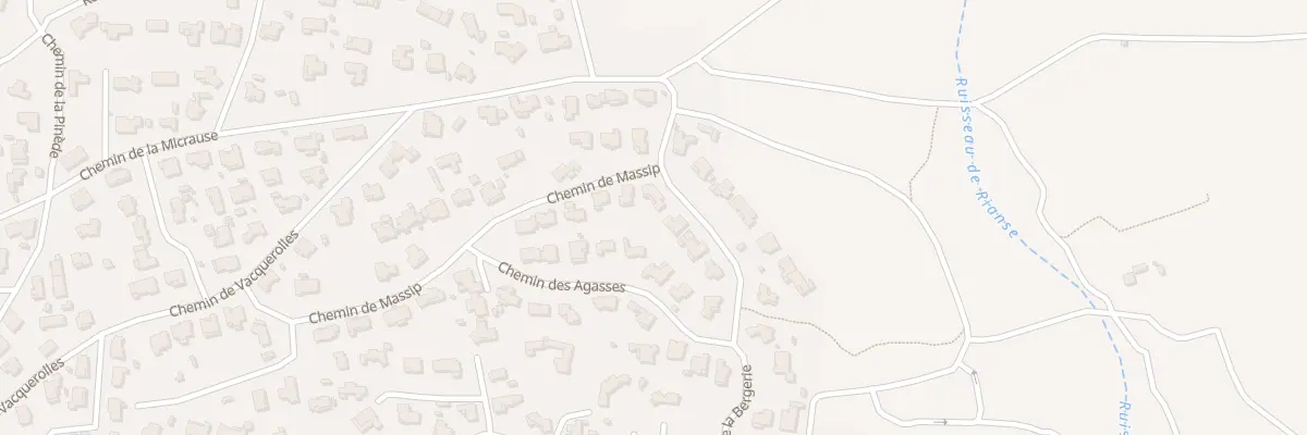 Plan du 4 Che de la Bergerie à Caveirac