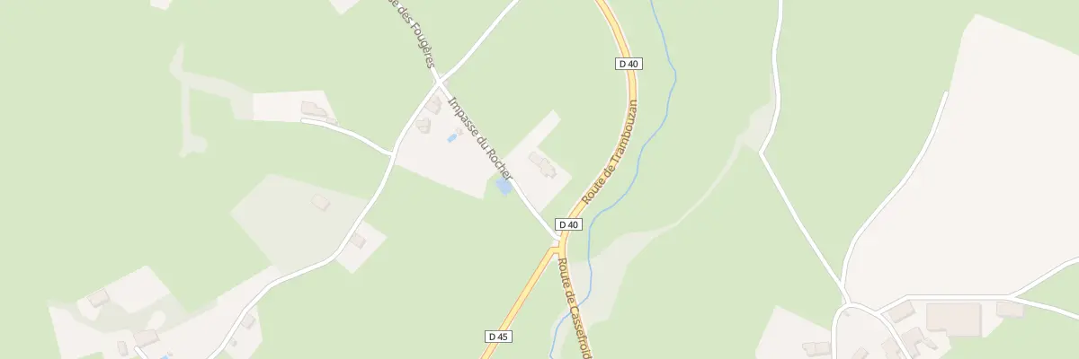 Plan du 56 Imp du Rocher à La Gresle