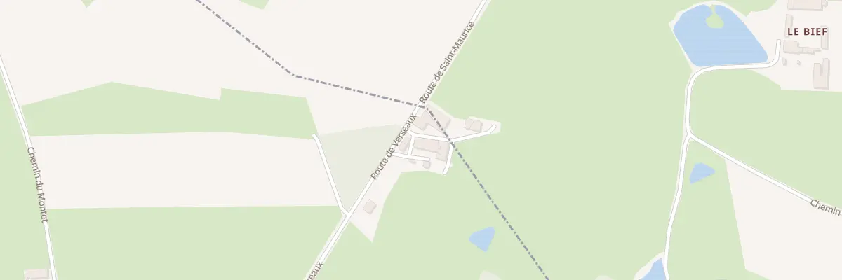 Plan du 1684 Rte de Verseaux à Chassigny-sous-Dun