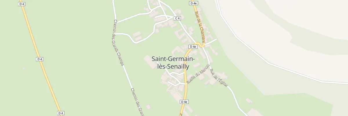 Plan du 10 Rue du Four à Saint-Germain-lès-Senailly