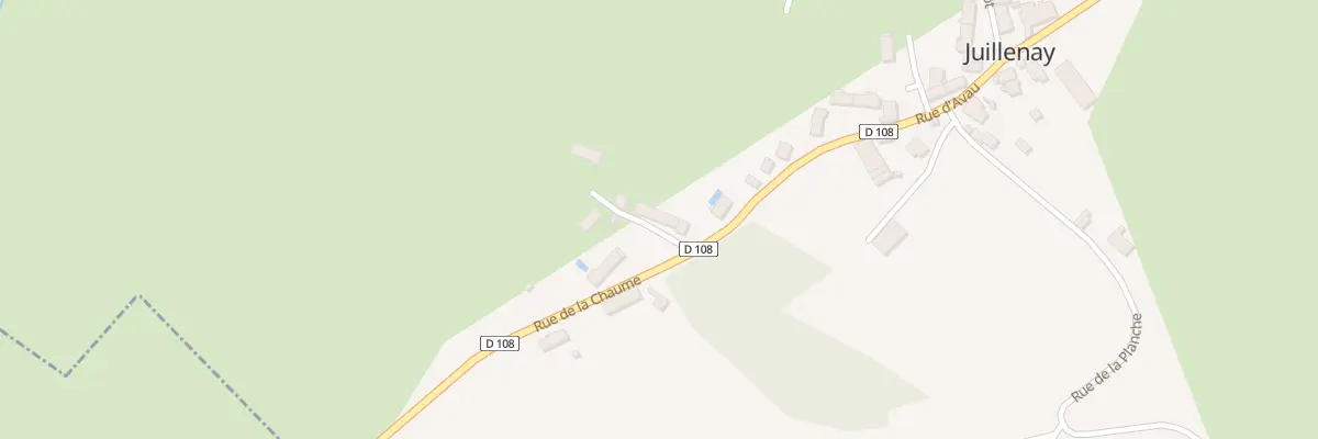 Plan du 2 Che de la Rosse à Juillenay