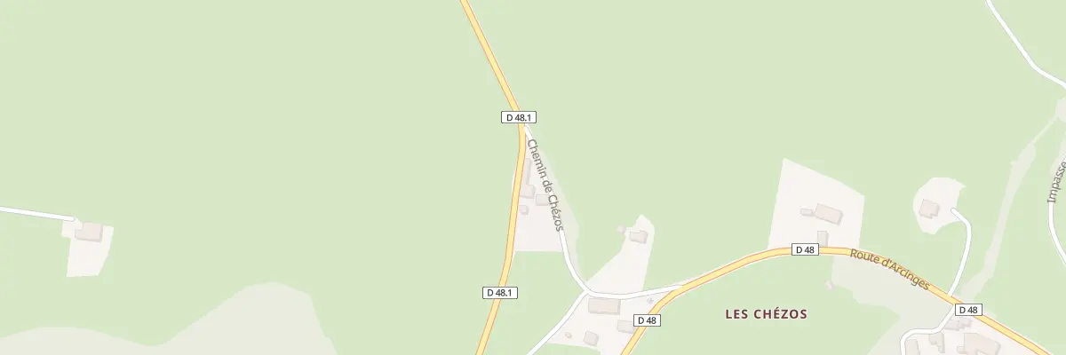 Plan du 258 Rte de Coublanc à Mars