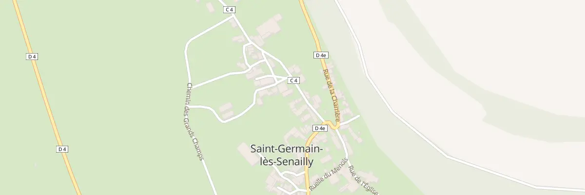 Plan du 5 Gr Millot à Saint-Germain-lès-Senailly