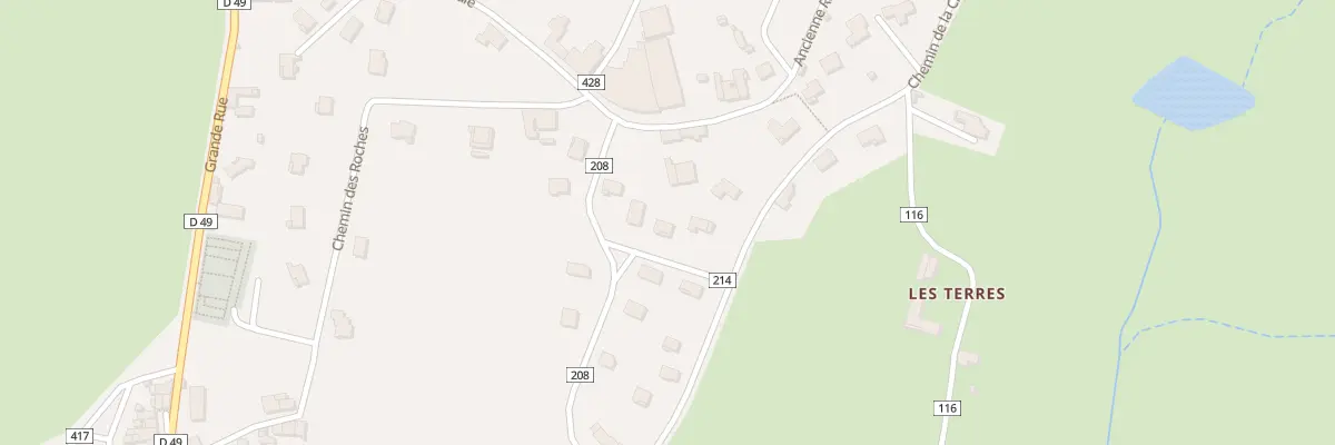 Plan du 29 Che des Bleuets à Fourneaux