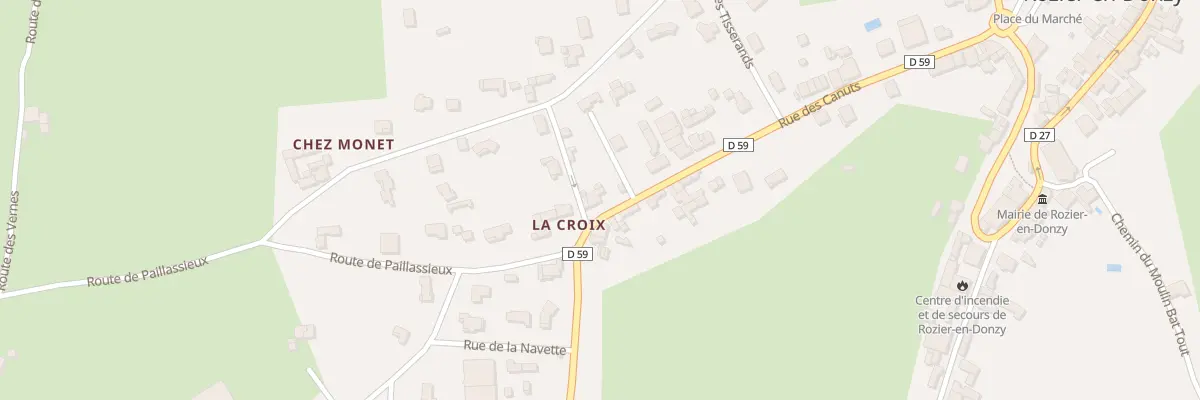 Plan du 356 Rue des Canuts à Rozier-en-Donzy