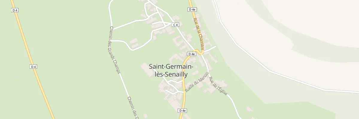 Plan du 6 Rue du Four à Saint-Germain-lès-Senailly