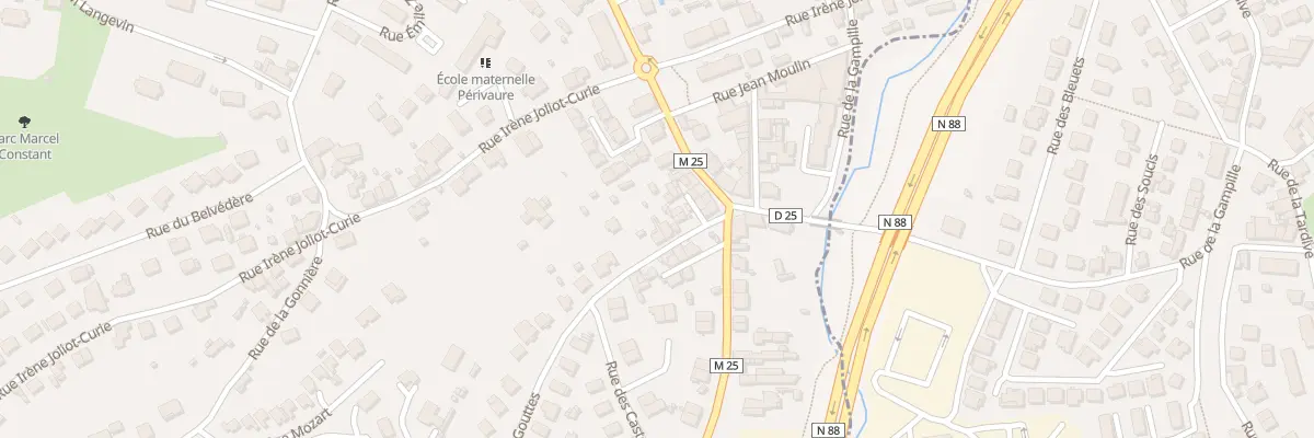 Plan du 6 Rue des Gouttes à Fraisses